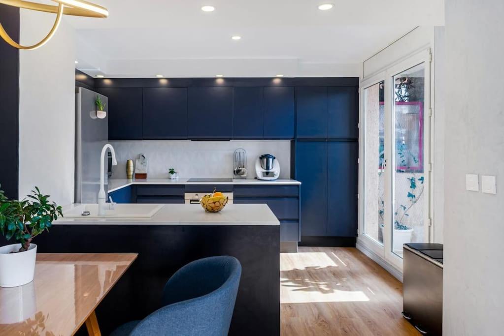 T3 Le Designer 4E-Terrasse-Climatisation & Netflix Lägenhet Marseille Exteriör bild